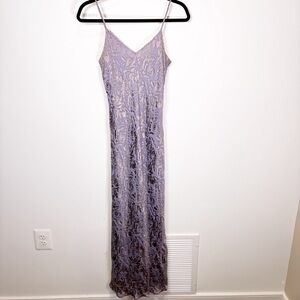 Carole Little Y2K Maxi Slinky Dress